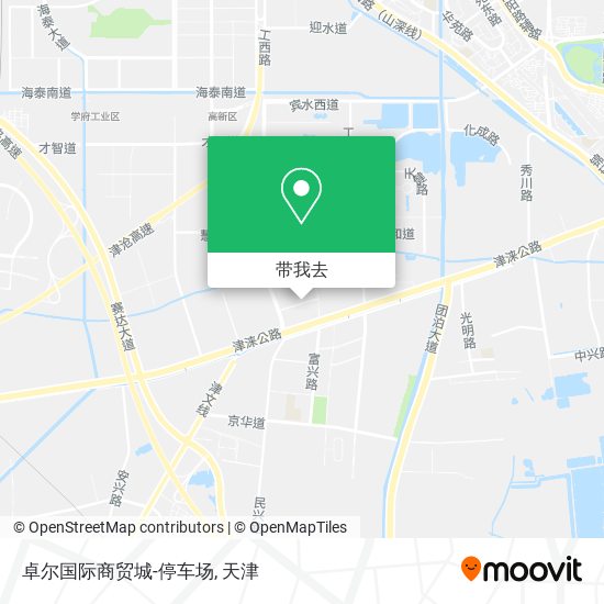 卓尔国际商贸城-停车场地图