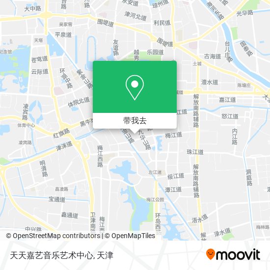 天天嘉艺音乐艺术中心地图