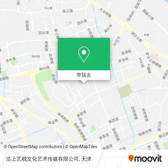 沽上艺栈文化艺术传媒有限公司地图