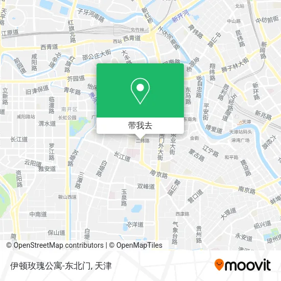 伊顿玫瑰公寓-东北门地图