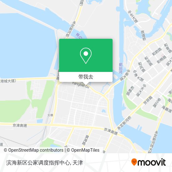 滨海新区公家调度指挥中心地图