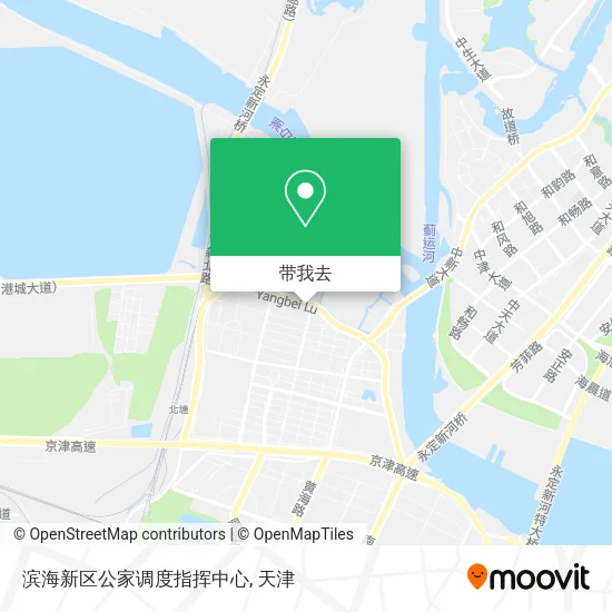 滨海新区公家调度指挥中心地图