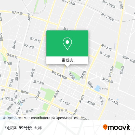 桐景园-59号楼地图