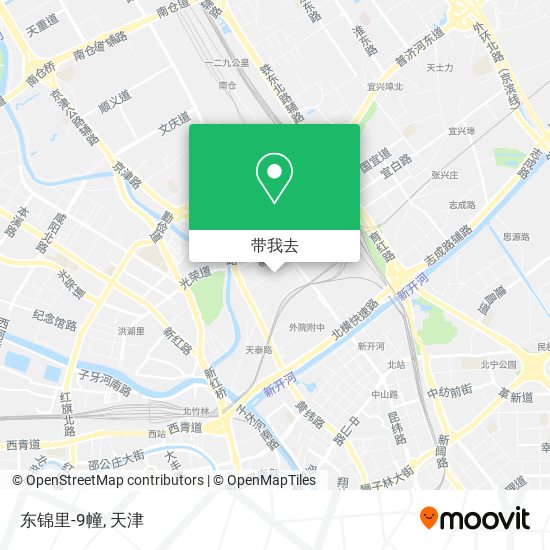 东锦里-9幢地图