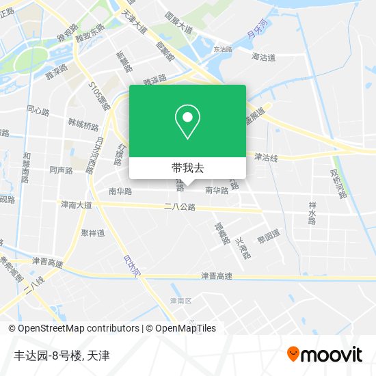 丰达园-8号楼地图