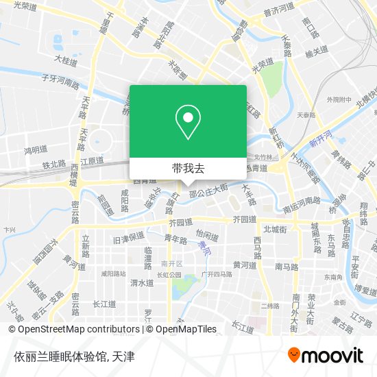 依丽兰睡眠体验馆地图
