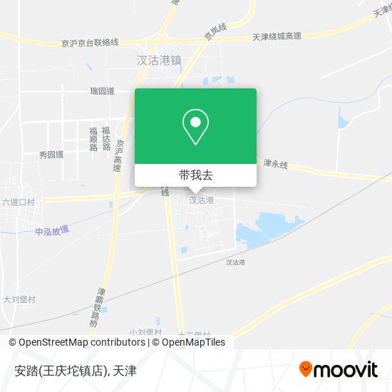 安踏(王庆坨镇店)地图