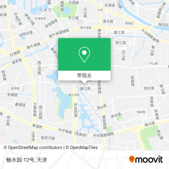 畅水园-12号地图