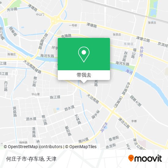 何庄子市-存车场地图