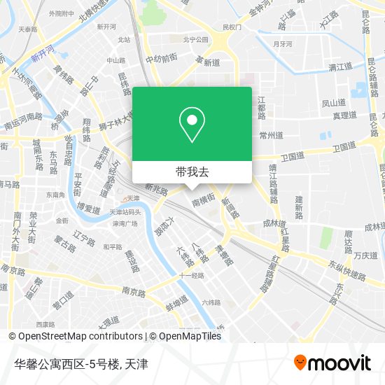 华馨公寓西区-5号楼地图