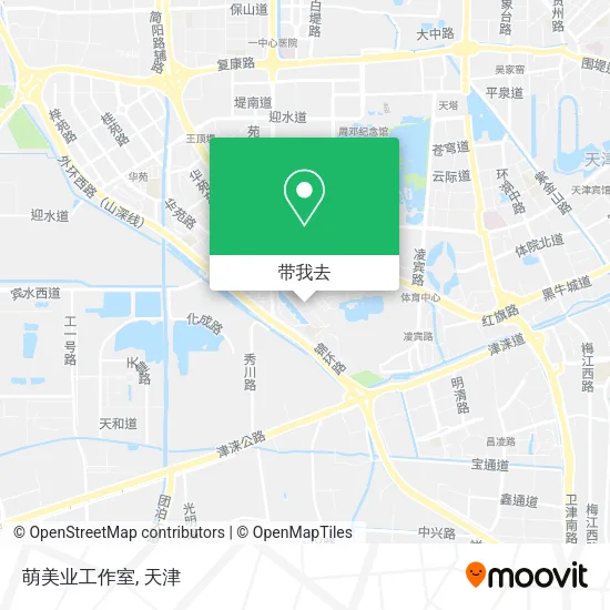 萌美业工作室地图