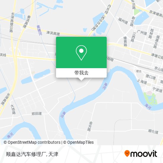 顺鑫达汽车修理厂地图