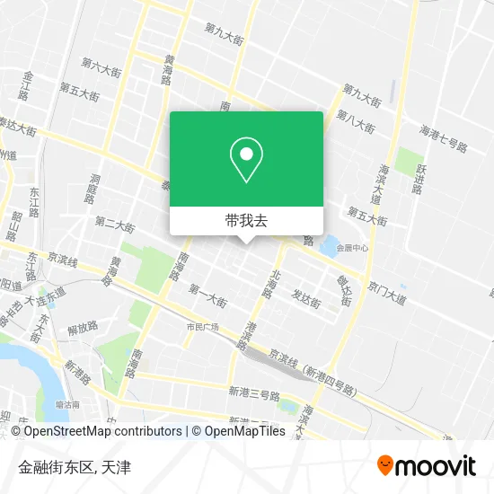 金融街东区地图