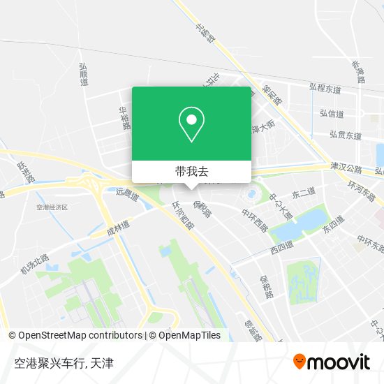 空港聚兴车行地图