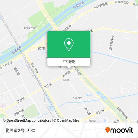 北辰道2号地图