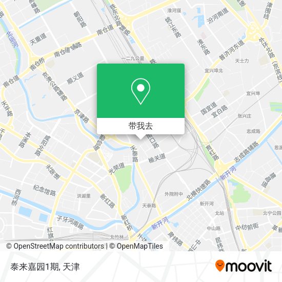 泰来嘉园1期地图