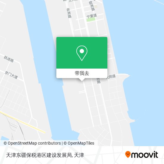 天津东疆保税港区建设发展局地图
