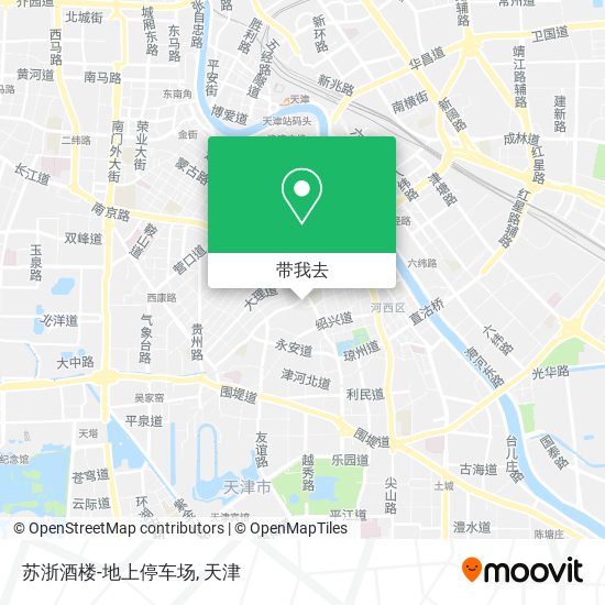 苏浙酒楼-地上停车场地图