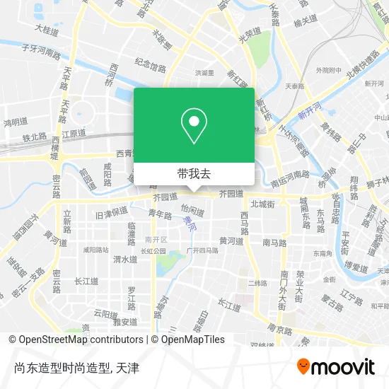 尚东造型时尚造型地图