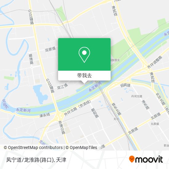 凤宁道/龙淮路(路口)地图