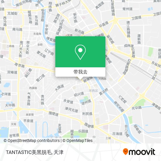 TANTASTIC美黑脱毛地图