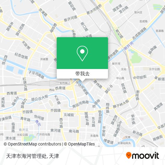 天津市海河管理处地图