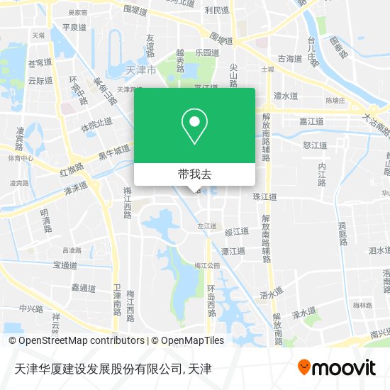 天津华厦建设发展股份有限公司地图