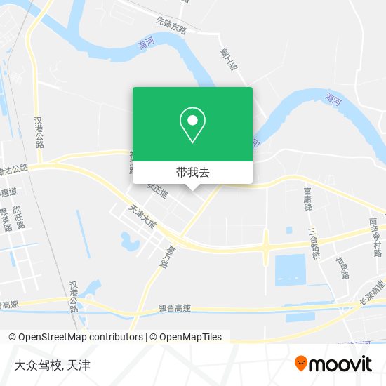 大众驾校地图