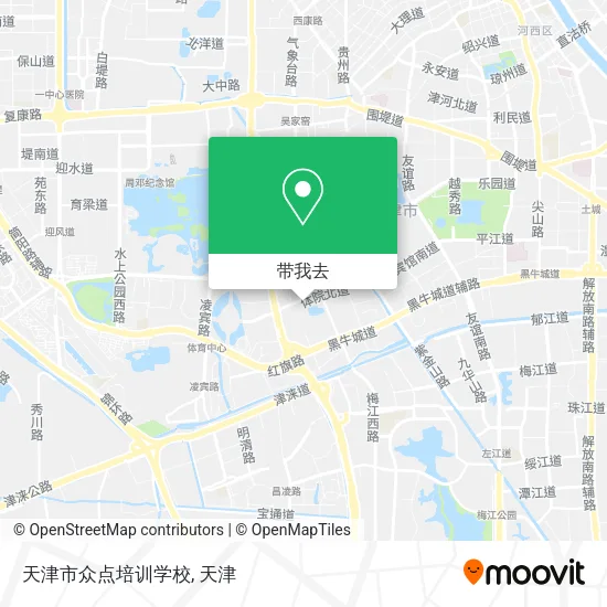天津市众点培训学校地图