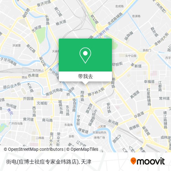 街电(痘博士祛痘专家金纬路店)地图