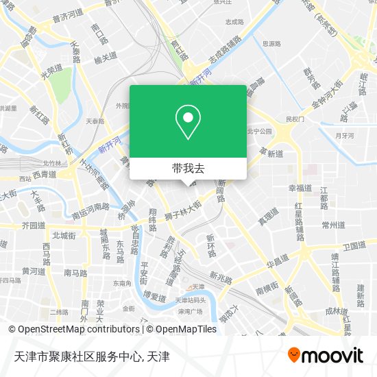天津市聚康社区服务中心地图