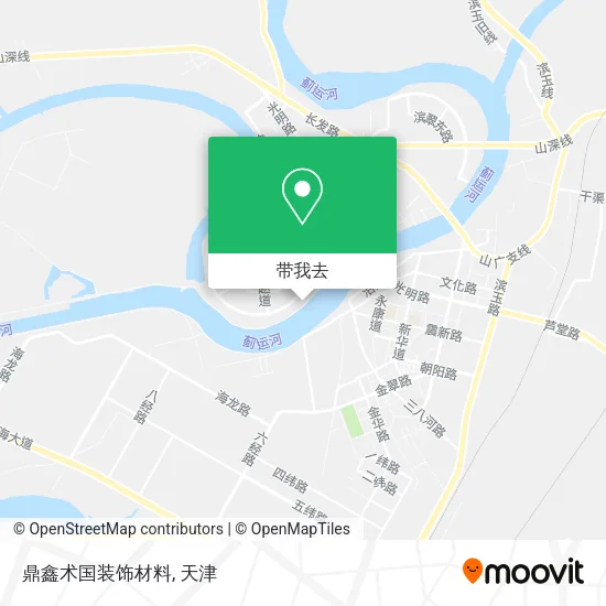 鼎鑫术国装饰材料地图