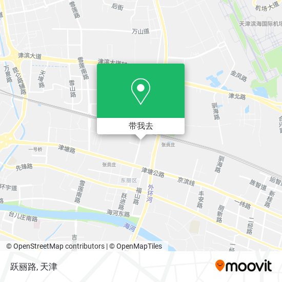 跃丽路地图