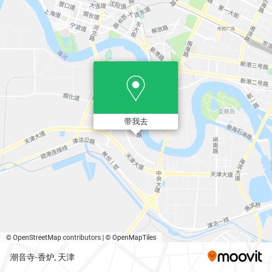 潮音寺-香炉地图