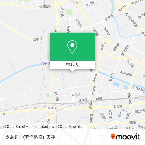 鑫鑫超市(罗浮路店)地图