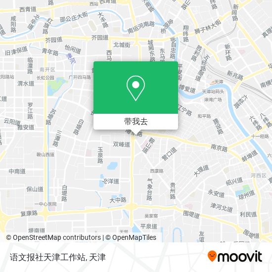语文报社天津工作站地图