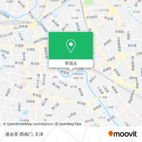 通余里-西南门地图