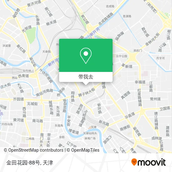 金田花园-88号地图