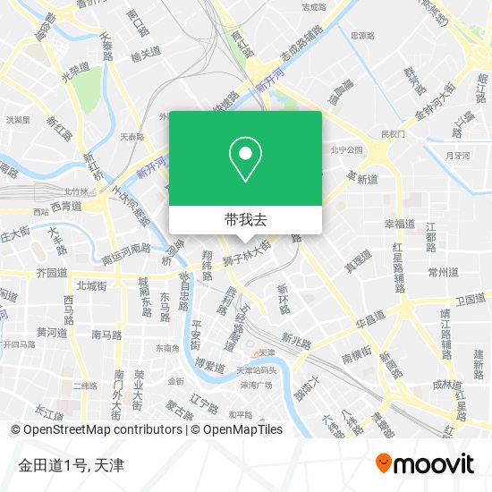 金田道1号地图