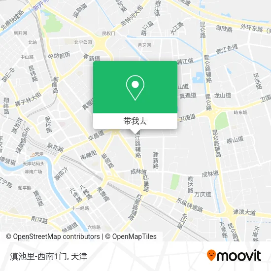 滇池里-西南1门地图