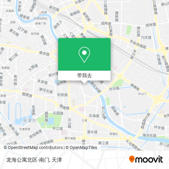 龙海公寓北区-南门地图
