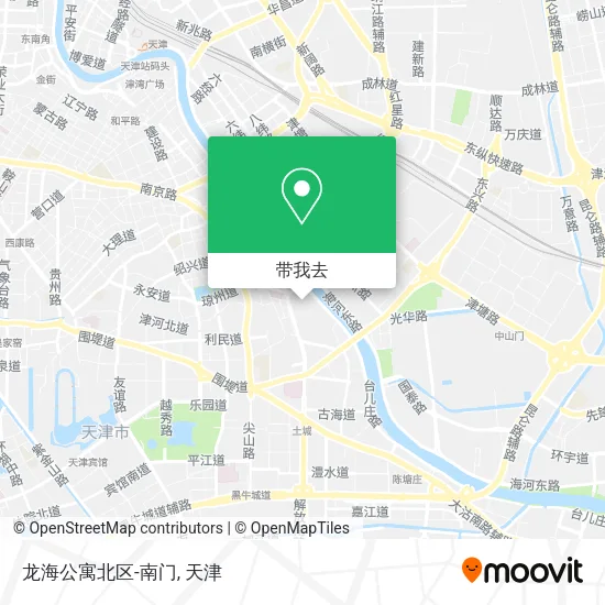 龙海公寓北区-南门地图