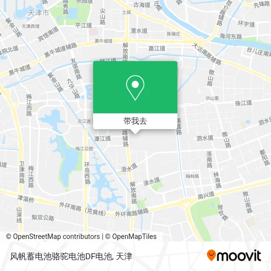 风帆蓄电池骆驼电池DF电池地图