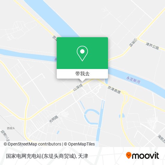 国家电网充电站(东堤头商贸城)地图