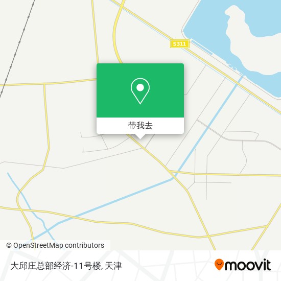 大邱庄总部经济-11号楼地图