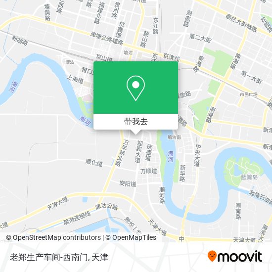 老郑生产车间-西南门地图
