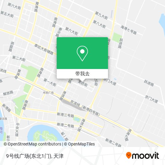 9号线广场(东北1门)地图