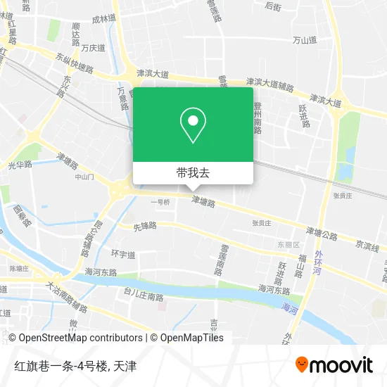 红旗巷一条-4号楼地图