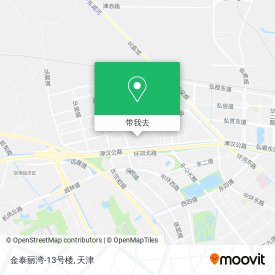 金泰丽湾-13号楼地图