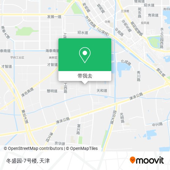 冬盛园-7号楼地图